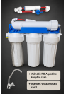 A.L AquaLine RO 3.1 vízlágyító berendezés 200G - 740 liter ajándék háztartási csap és visszamosató szett