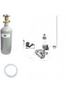 Aqua Week CO2 System 1 mérőórával, mágnesszeleppel, 2 literes palackkal
