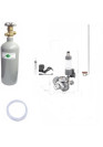 Aqua Week CO2 System 2 mérőórával, mágnesszeleppel, 2 literes palackkal