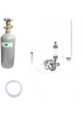 Aqua Week CO2 System 2 mérőórával, 2 literes palackkal