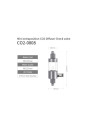 Aqua Week CO2 Inline-Atomizer 8/8 - Inlen CO2 diffúzor/beoldó