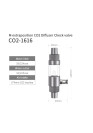 Aqua Week CO2 Inline-Atomizer 16/16 - Inline CO2 diffúzor/beoldó