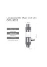 Aqua Week CO2 Inline-Atomizer 20/20 - Inlen CO2 diffúzor/beoldó