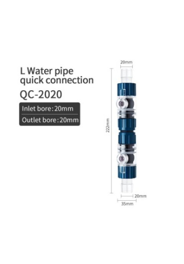 Aqua Week Quick Connector 20/20 - duplacsap gyorscsatlakozóval 20/20