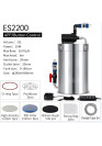 Aqua Week Pro/APP ES-2200 Inteligent Double Control Filter - Külső szűrő