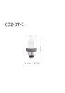 Aqua Week CO2 Inline-Atomizer cserebetét - Inlen CO2 diffúzor/beoldó