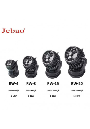 Jebao RW-4 szabályozható áramoltató pumpa szinkronizálható vezérlővel