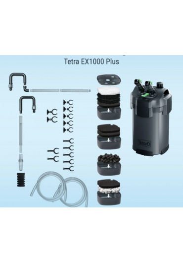 Tetra EX 1000 Plus Külső szűrő töltettel + ajándék 1l MátrixTrop