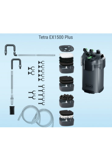 Tetra EX 1500 Plus Külső szűrő töltettel + ajándék 1l MátrixTrop